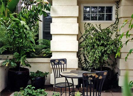 Chair and Garden Table